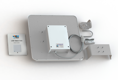 3G/4G антенный бокс MWTech -М18 UniBOX с USB кабелем фото 4